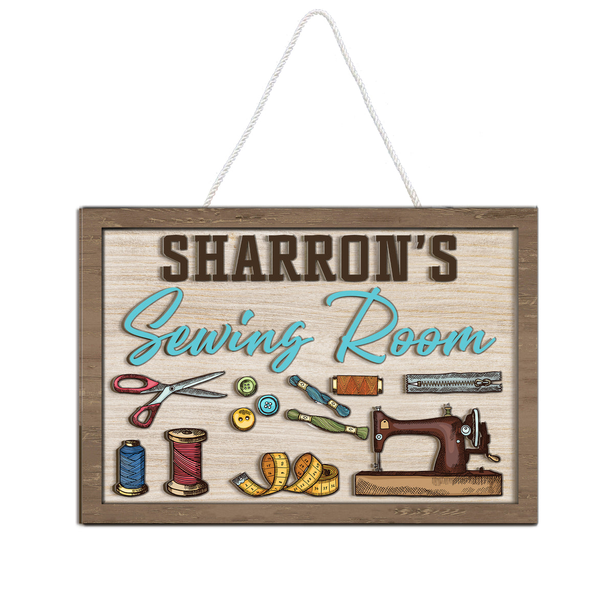 Sewing Room Sign