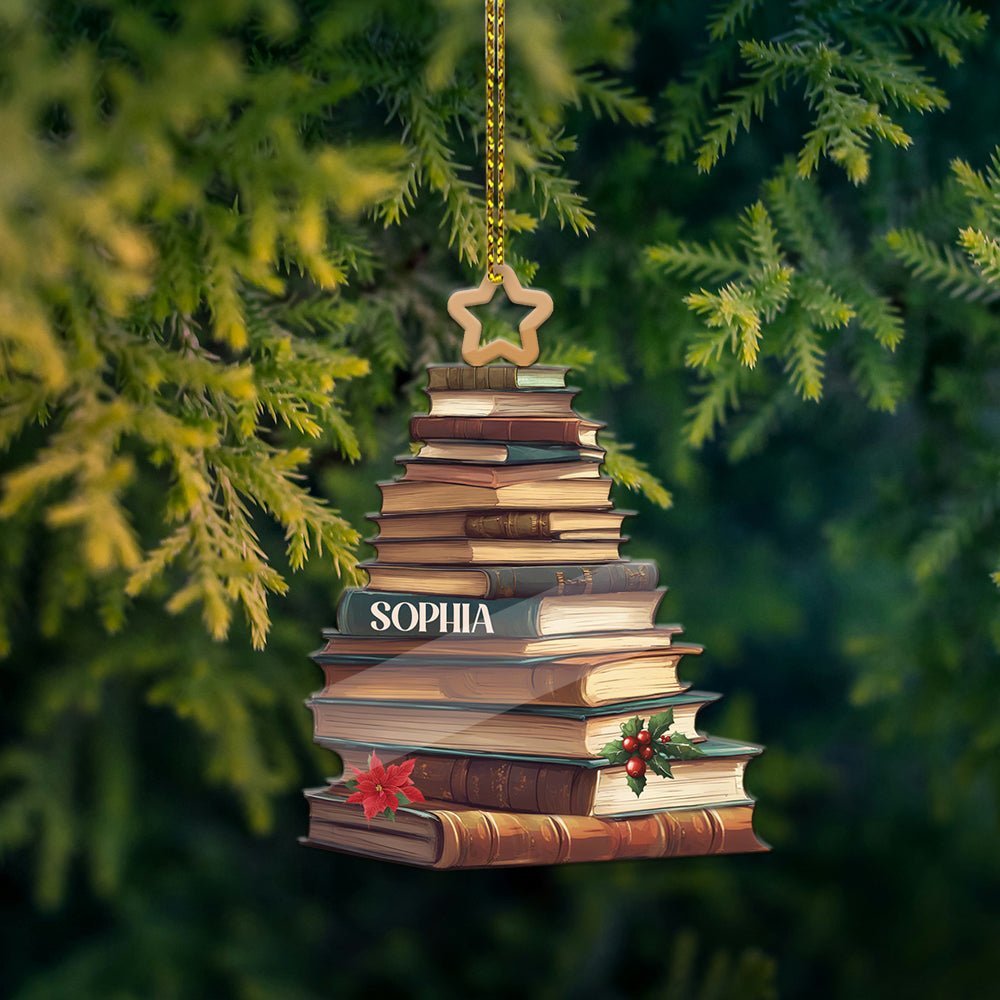 book ornament