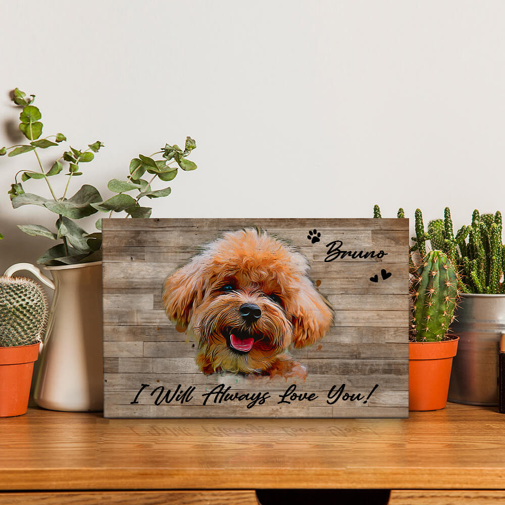 I Will Always Love You Desktop Plaque