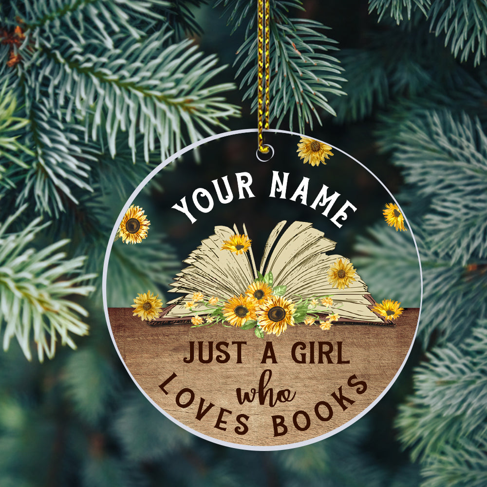 book ornament