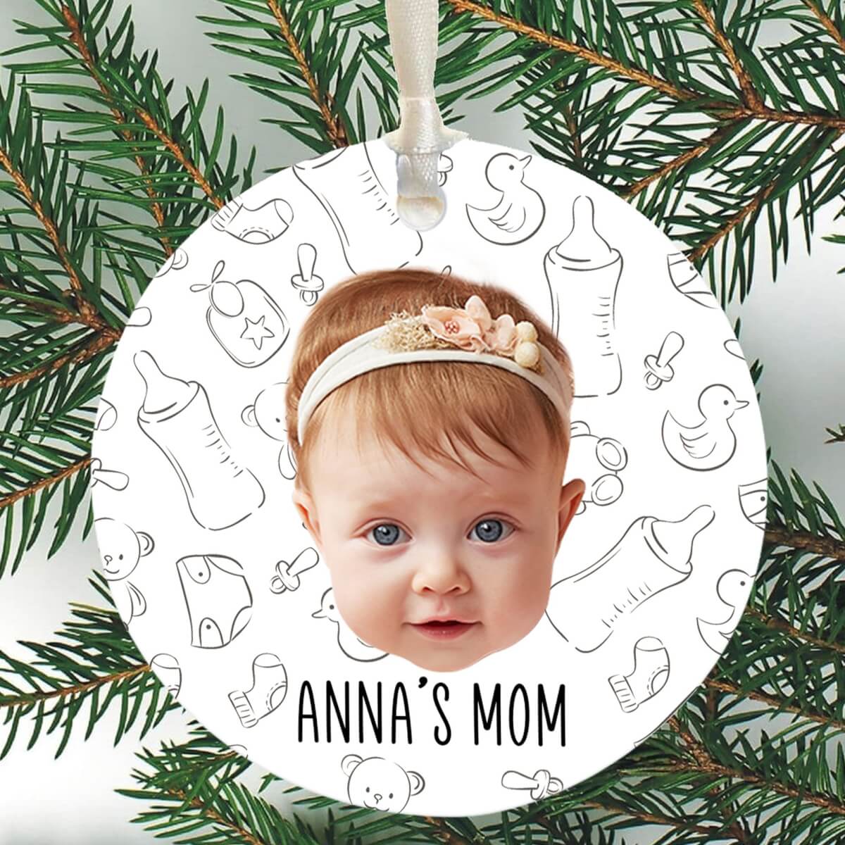 Baby Mom Ornament