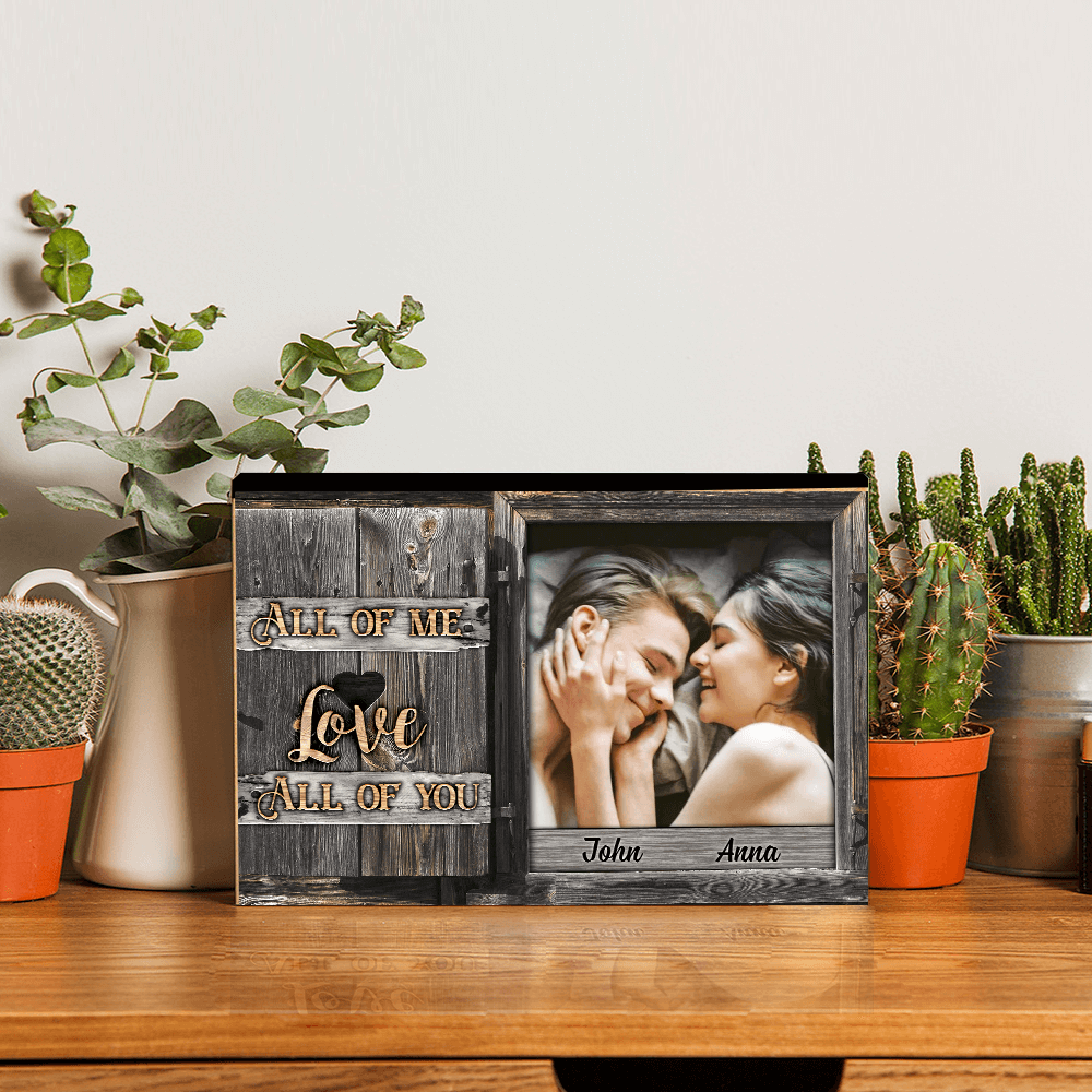 All Of Me Is You Desktop Plaque