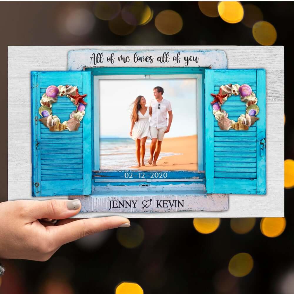 All Of Me Loves All Of You Personalized Wood Pallet Sign