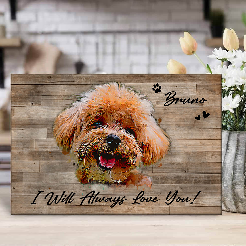 I Will Always Love You Desktop Plaque