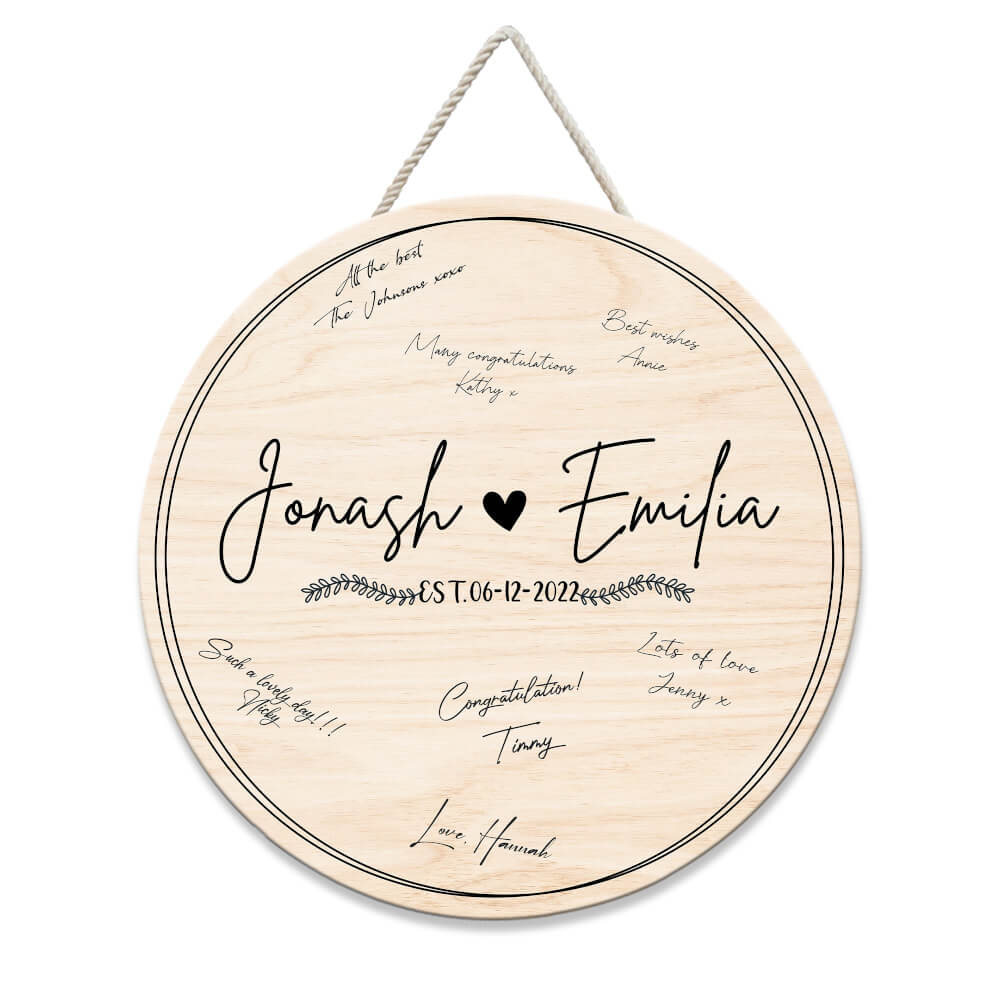wedding guestbook
