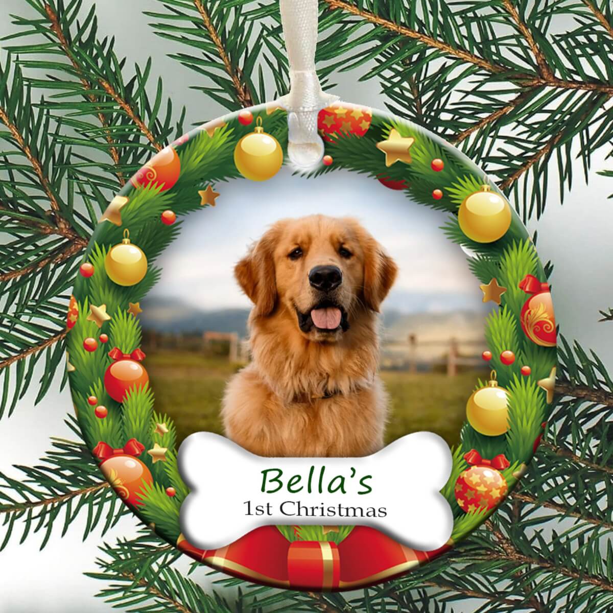 My Dog 1st Christmas Ornament