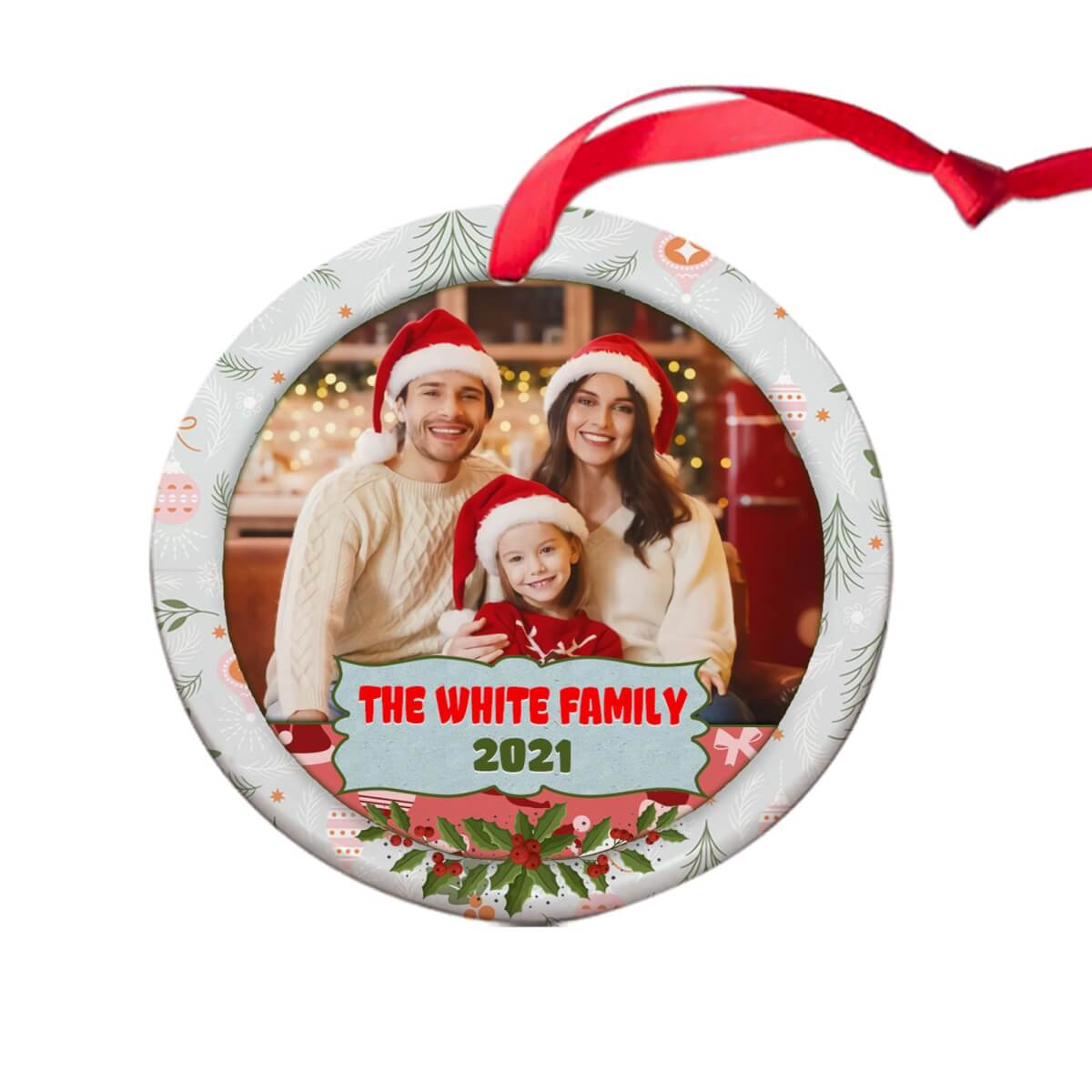 My Sweet Family Ornament