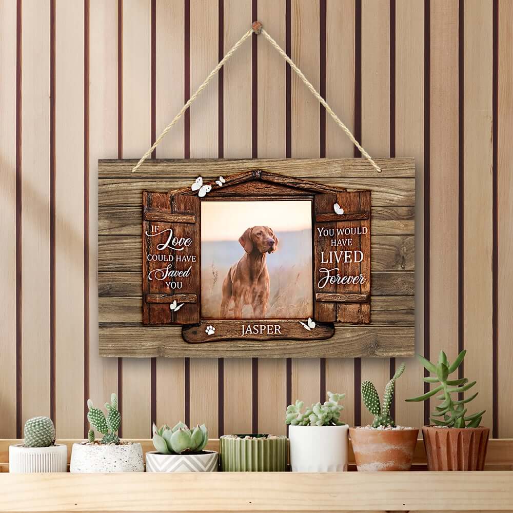 Pet Memorial Gifts Custom Pet Gifts Personalized Wood Pallet Sign
