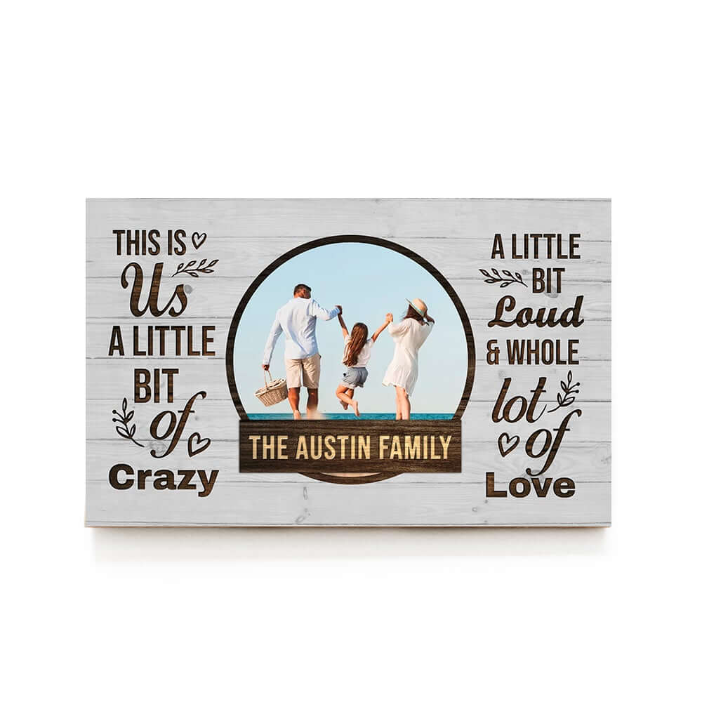 This Is Us Our Family Personalized Wood Pallet Sign