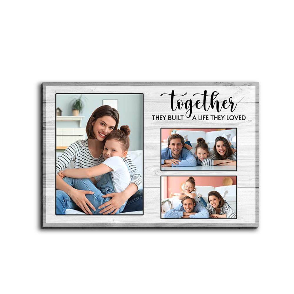 Together They Built A Life Desktop Plaque