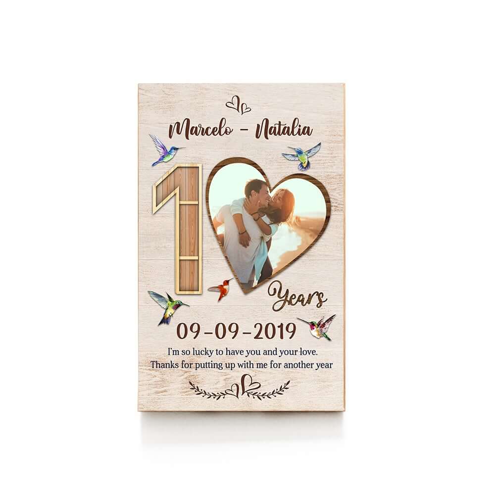 Wedding Anniversary Gifts For Couple Personalized Wood Pallet Sign