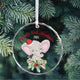 MeMate Baby's First Christmas Ornament 2024, Personalized Baby Ornaments with Name, Baby Ornament for Boys Girls, Christmas Baby Keepsakes for Newborn Infant Son Daughter