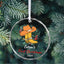MeMate Baby's First Christmas Ornament 2024, Personalized Baby Ornaments with Name, Baby Ornament for Boys Girls, Christmas Baby Keepsakes for Newborn Infant Son Daughter