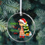 MeMate Baby's First Christmas Ornament 2024, Personalized Baby Ornaments with Name, Baby Ornament for Boys Girls, Christmas Baby Keepsakes for Newborn Infant Son Daughter