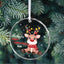 MeMate Baby's First Christmas Ornament 2024, Personalized Baby Ornaments with Name, Baby Ornament for Boys Girls, Christmas Baby Keepsakes for Newborn Infant Son Daughter