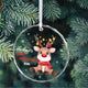 MeMate Baby's First Christmas Ornament 2024, Personalized Baby Ornaments with Name, Baby Ornament for Boys Girls, Christmas Baby Keepsakes for Newborn Infant Son Daughter