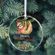 MeMate Baby's First Christmas Ornament 2024, Personalized Baby Ornaments with Name, Baby Ornament for Boys Girls, Christmas Baby Keepsakes for Newborn Infant Son Daughter