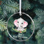 MeMate Baby's First Christmas Ornament 2024, Personalized Baby Ornaments with Name, Baby Ornament for Girls, Christmas Baby Keepsakes for Newborn Infant Son Daughter