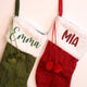 MeMate Family Christmas Stockings, Personalized Embroidered Christmas Stocking, Monogram Stockings, Custom Stocking with Name, Holiday Stocking Decoration 2024, for Family Friends