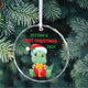 MeMate Baby's First Christmas Ornament 2024, Personalized Baby Ornaments with Name, Baby Ornament for Boys Girls, Christmas Baby Keepsakes for Newborn Infant Son Daughter