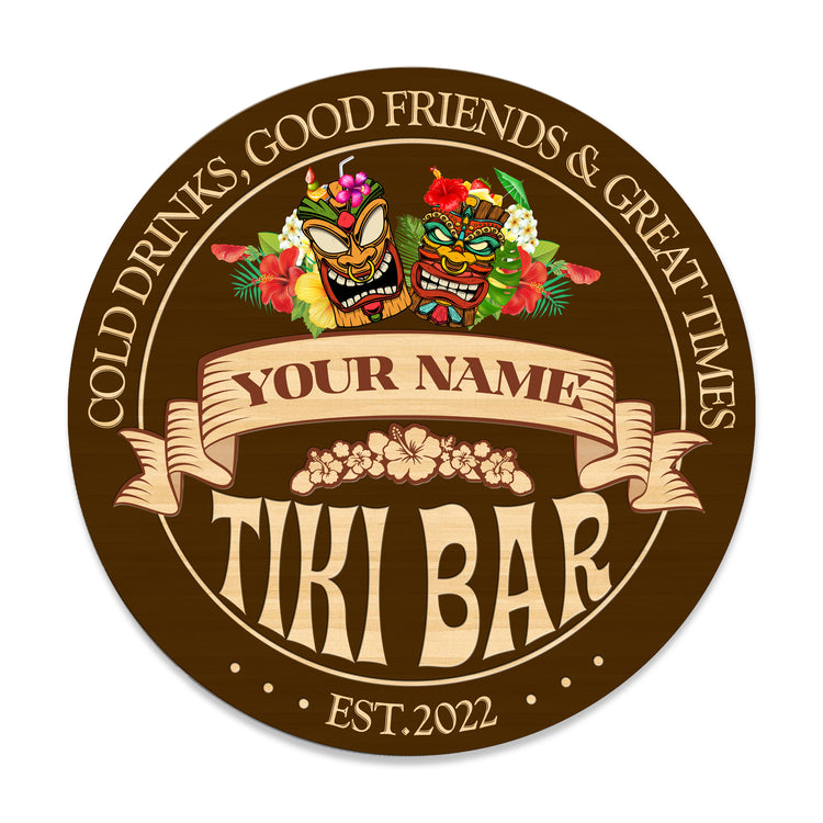 Tiki Bar Sign