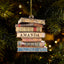 book ornament