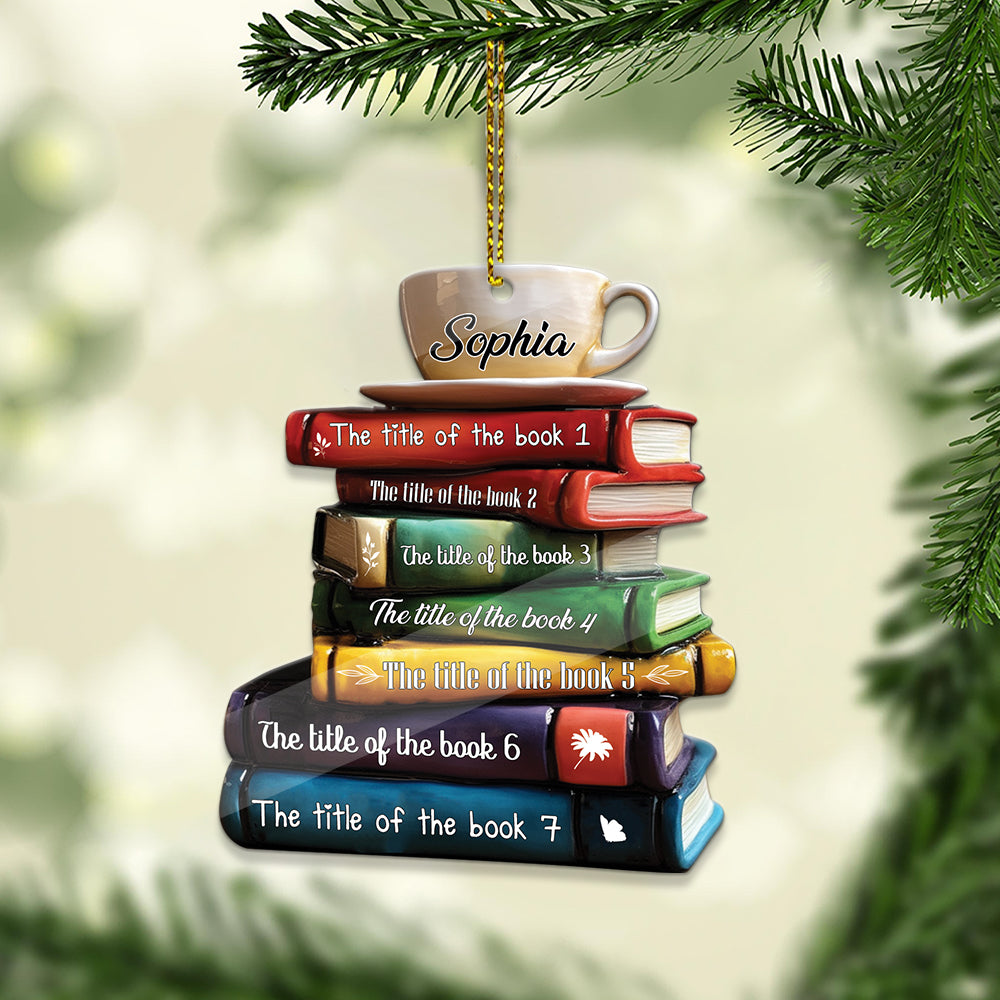 book ornament