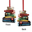 books christmas ornament