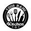 MeMate Kitchen Sign, Personalized Metal Name Signs, Custom Kitchen Sign for Indoor Kitchen Home Wall Décor, Kitchen Signs for Home Decor, Housewarming Gift for Mom Wife Grandmother Friend Family