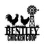 MeMate Chicken Coop Signs for Farmhouse Decoration, Hen House Decor, Metal Signs Outdoor Decor, Personalized Name Sign for Chicken Coops, 8-24 inches Large Metal Sign, Farm Sign, Housewarming Gifts