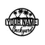 MeMate Backyard Paradise Sign, Patio Sign Outdoor Decor, Personalized Name Metal Sign for Backyard, Custom Name Signs for Backyard, Large Metal Sign for Outside, Housewarming Gifts…