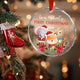 MeMate Baby's First Christmas Ornament 2024, Personalized Baby Ornaments with Name, Baby Ornament for Boys Girls, Christmas Baby Keepsakes for Newborn Infant Son Daughter
