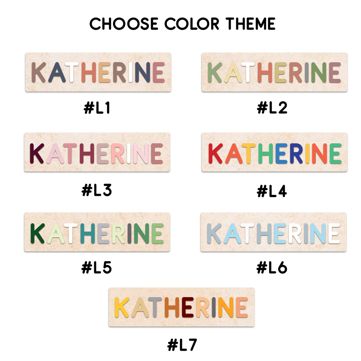 MeMate Custom Baby Puzzle, Personalized Baby Name Puzzle with Birds, Educational Gift for Learning Bird Animal, Unique Baby Gifts