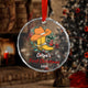 MeMate Baby's First Christmas Ornament 2024, Personalized Baby Ornaments with Name, Baby Ornament for Boys Girls, Christmas Baby Keepsakes for Newborn Infant Son Daughter