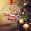 MeMate Baby's First Christmas Ornament 2024, Personalized Baby Ornaments with Name, Baby Ornament for Boys Girls, Christmas Baby Keepsakes for Newborn Infant Son Daughter