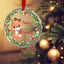 MeMate Baby's First Christmas Ornament 2024, Personalized Baby Ornaments with Name, Baby Ornament for Boys Girls, Christmas Baby Keepsakes for Newborn Infant Son Daughter