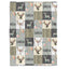 Deer Personalized Baby Blankets for Girls, Woodland Baby Blanket Name, Baby Deer Blanket, Flowers Baby Blankets, Custom Baby Blankets Name, Deer Swaddle Blanket, 3 Sizes Plush Blankets
