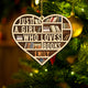book christmas ornament