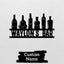 MeMate Wine Bar Sign for Bar Decoration, Indoor Outdoor Bar Decor, Personalized Metal Sign for Bar, Custom Name Signs for Bar, Large Metal Sign for Outside, Home Bar Gifts