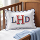 Monogram Pillow Cover Personalized, Custom Embroidered Initials Pillowcase, Custom Text Embroidered Pillow Cover, Nursery Decor Cushion, Monogrammed Pillow, Baby Room Pillow