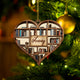 book christmas ornament
