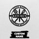 MeMate Kitchen Sign, Personalized Metal Name Signs, Custom Kitchen Sign for Indoor Kitchen Home Wall Décor, Kitchen Signs for Home Decor, Housewarming Gift for Mom Wife Grandmother Friend Family