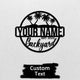 MeMate Backyard Paradise Sign, Patio Sign Outdoor Decor, Personalized Name Metal Sign for Backyard, Custom Name Signs for Backyard, Large Metal Sign for Outside, Housewarming Gifts…
