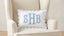Personalized Monogram Pillow Cover, Custom Embroidered Initials Pillowcase, Custom Text Embroidered Pillow Cover, Nursery Decor Cushion, Monogrammed Pillow, Baby Room Pillow