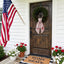 Custom Monogram Patriotic Wreath Sash, American 250th Anniversary Front Door Decor, Personalized Wreath Sash, 4th of July Decor for Front Door Porch Deck