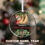 MeMate Baby's First Christmas Ornament 2024, Personalized Baby Ornaments with Name, Baby Ornament for Boys Girls, Christmas Baby Keepsakes for Newborn Infant Son Daughter