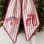 Custom Monogram Patriotic Wreath Sash, American 250th Anniversary Front Door Decor, Personalized Wreath Sash, 4th of July Decor for Front Door Porch Deck