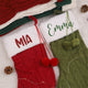 MeMate Family Christmas Stockings, Personalized Embroidered Christmas Stocking, Monogram Stockings, Custom Stocking with Name, Holiday Stocking Decoration 2024, for Family Friends