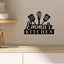 MeMate Kitchen Sign, Personalized Metal Name Signs, Custom Kitchen Sign for Indoor Kitchen Home Wall Décor, Kitchen Signs for Home Decor, Housewarming Gift for Mom Wife Grandmother Friend Family