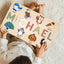 MeMate Custom Baby Puzzle, Personalized Baby Name Puzzle with Birds, Educational Gift for Learning Bird Animal, Unique Baby Gifts